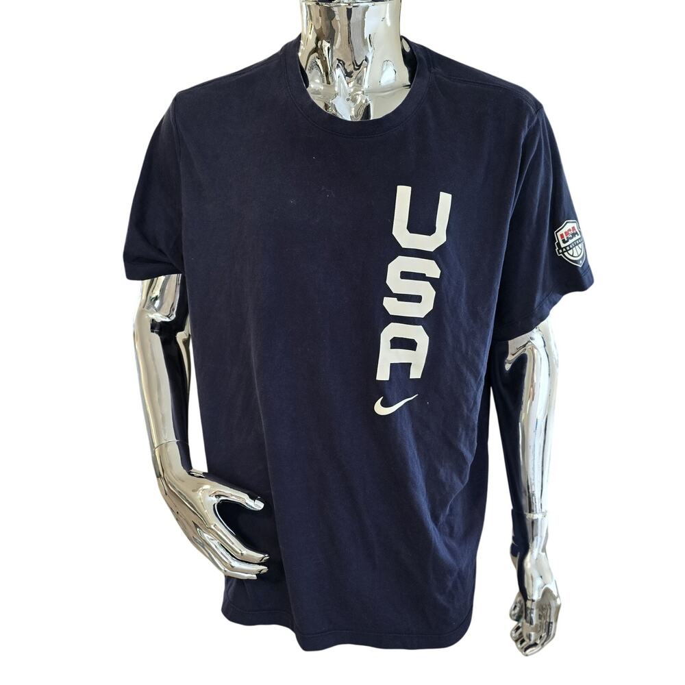 Nike Team USA Tokyo 2020 Showtime T-shirt /Blue /White XXL